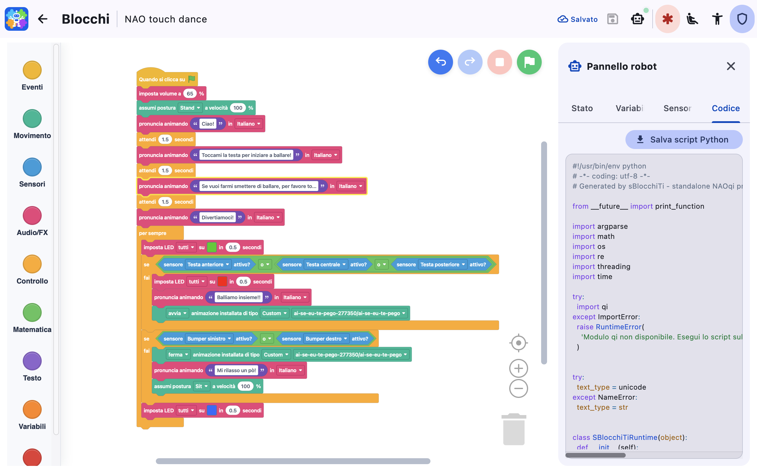 sBlocchiTi Python code
