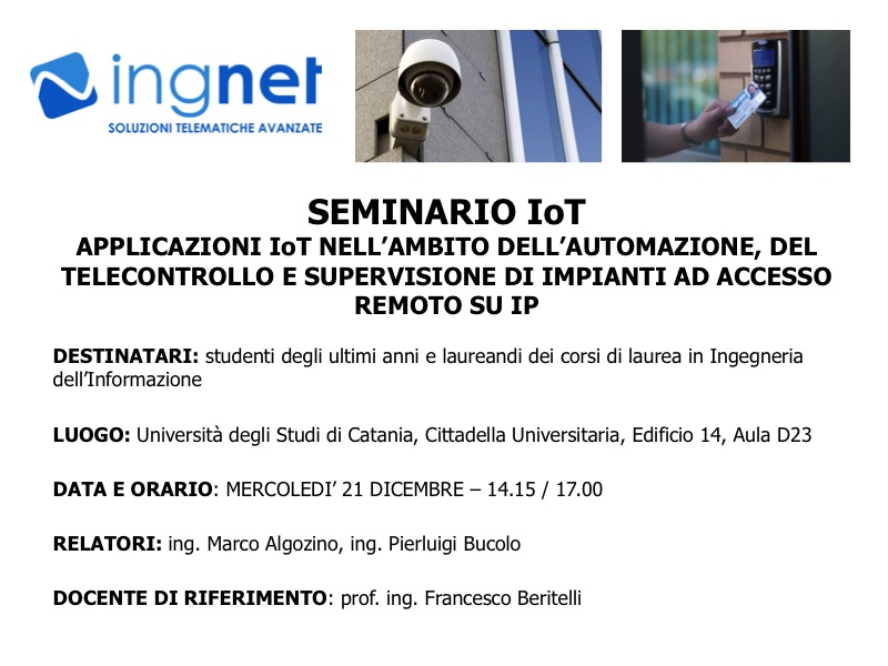 seminario IoT unict