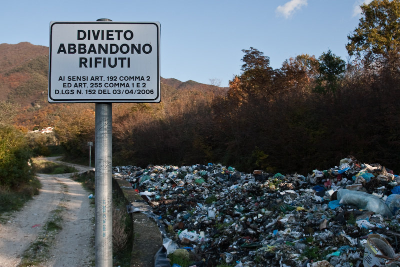 videosorveglianza discariche abusive discarica rifiuti