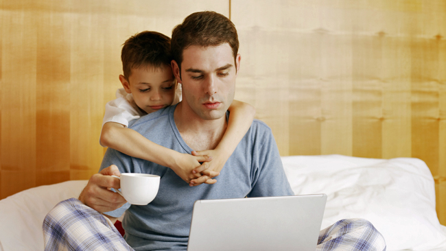 working dad